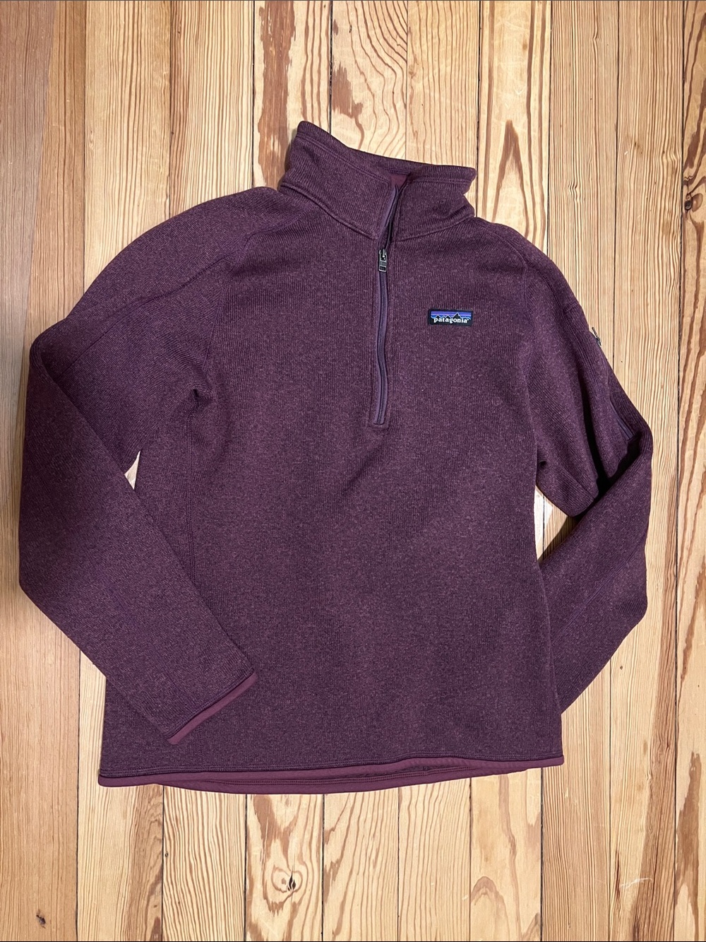Patagonia Half-Zip Fleece Pullover - Plum Heather